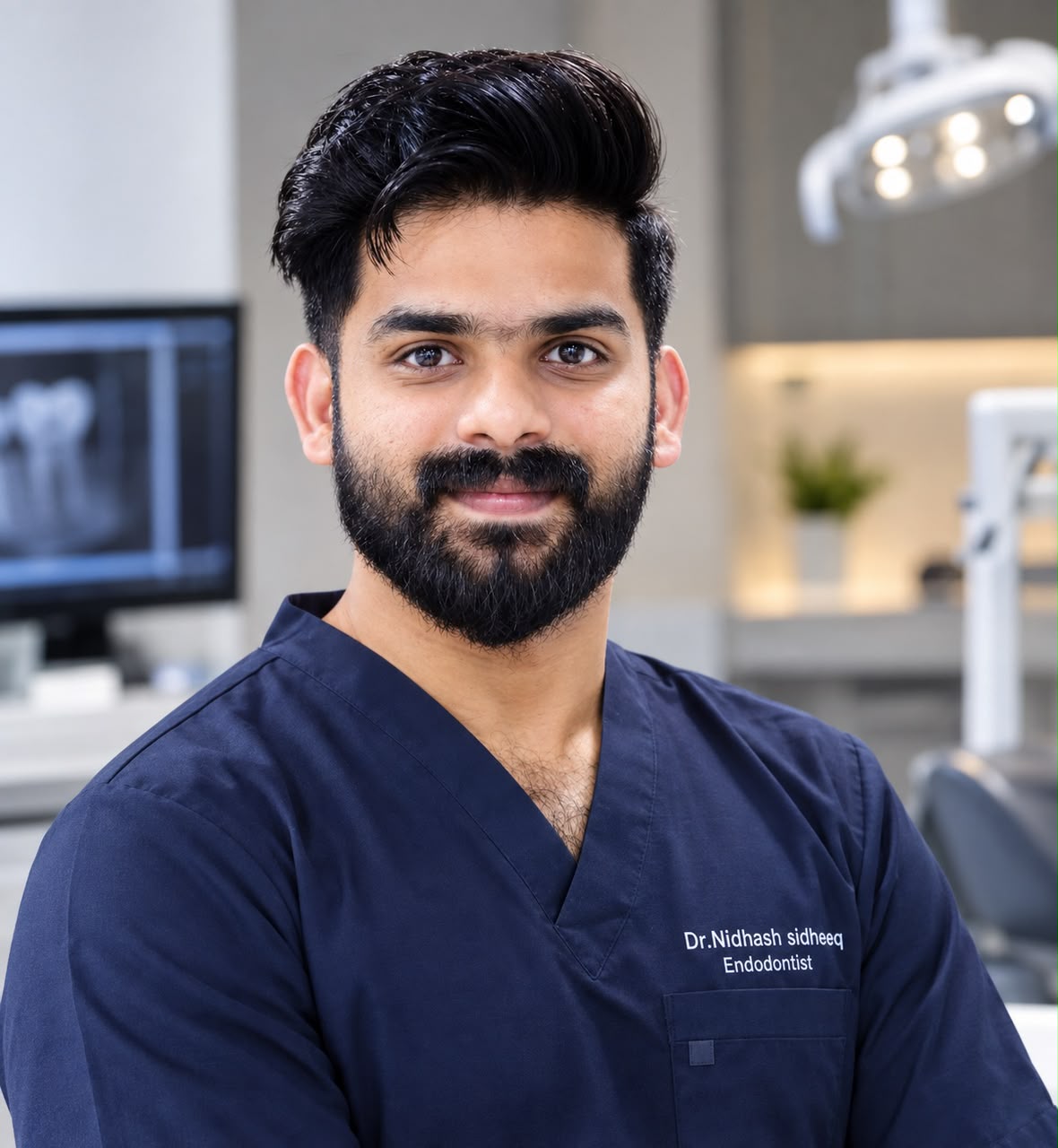 Dr. Nidhash Sidheeq, Endodontist & Conservative Dentist